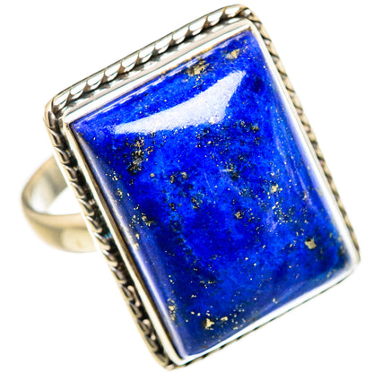 Lapis Lazuli Rings handcrafted by Ana Silver Co - RING133143 - Photo 2