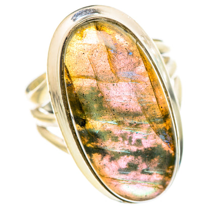 Labradorite Rings handcrafted by Ana Silver Co - RING133149 - Photo 2
