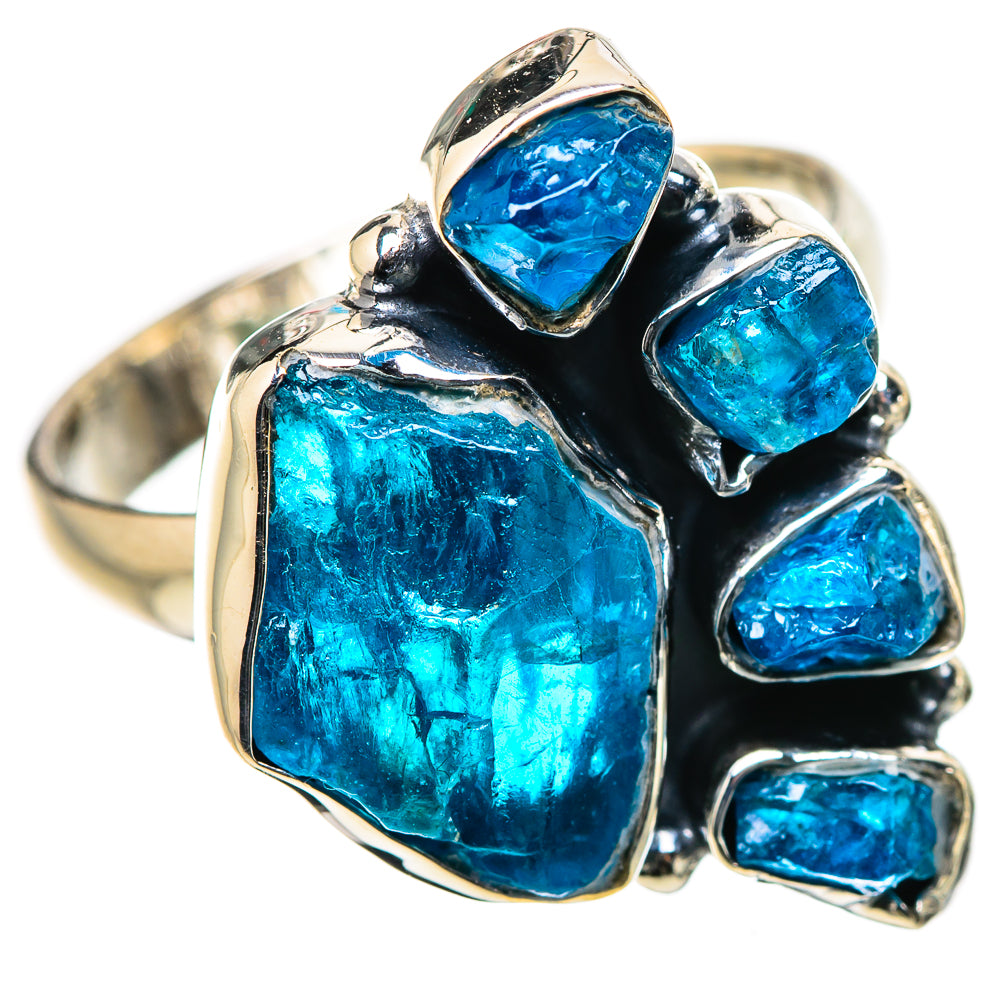 Apatite Rings handcrafted by Ana Silver Co - RING133162 - Photo 2