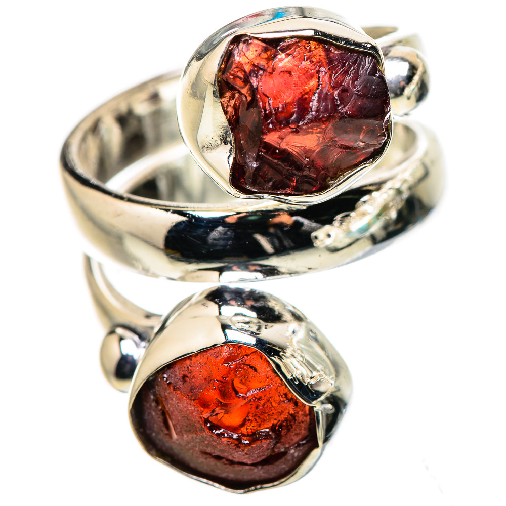 Garnet Rings handcrafted by Ana Silver Co - RING133174 - Photo 2