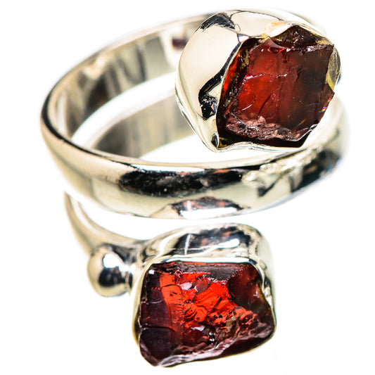 Garnet Rings handcrafted by Ana Silver Co - RING133201 - Photo 2