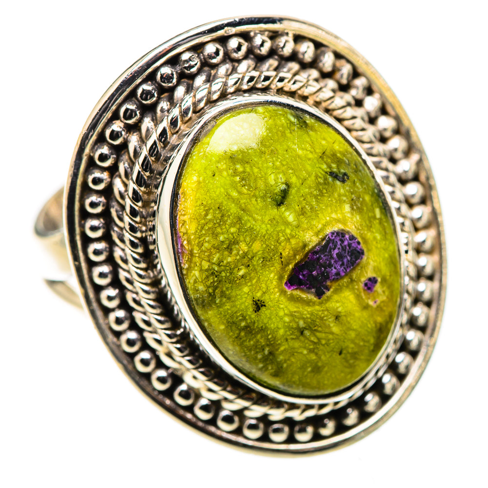 Atlantisite Rings handcrafted by Ana Silver Co - RING133214 - Photo 2