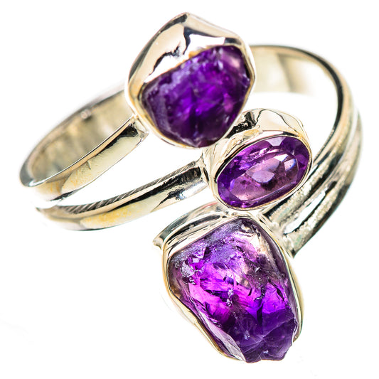 Amethyst Rings handcrafted by Ana Silver Co - RING133227 - Photo 2