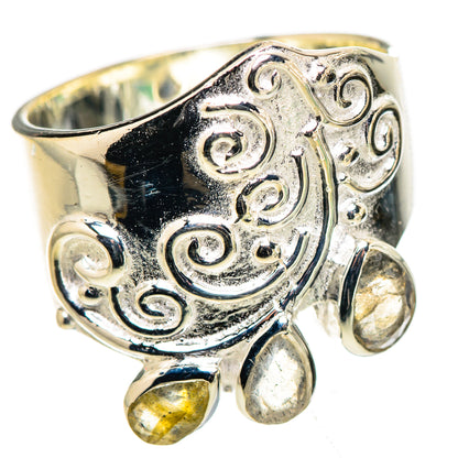 Labradorite Rings handcrafted by Ana Silver Co - RING133238 - Photo 2