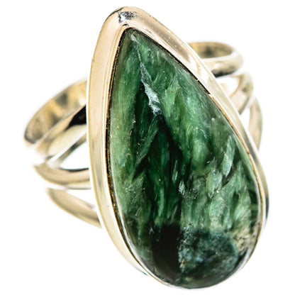 Seraphinite Rings handcrafted by Ana Silver Co - RING133244 - Photo 2
