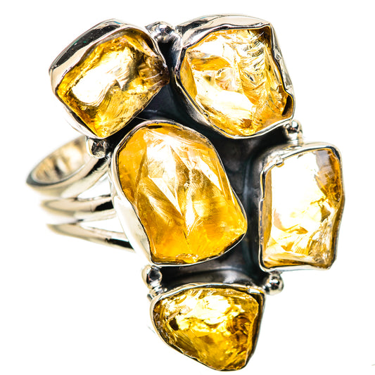 Citrine Rings handcrafted by Ana Silver Co - RING133266 - Photo 2