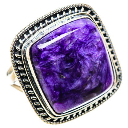 Charoite Rings handcrafted by Ana Silver Co - RING133325 - Photo 2