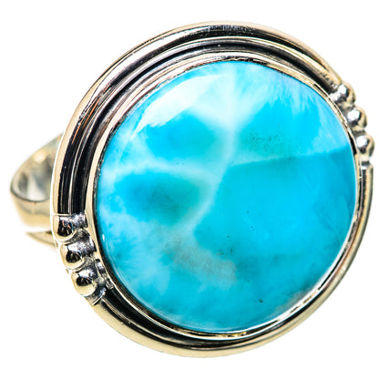 Larimar Rings handcrafted by Ana Silver Co - RING133333 - Photo 2