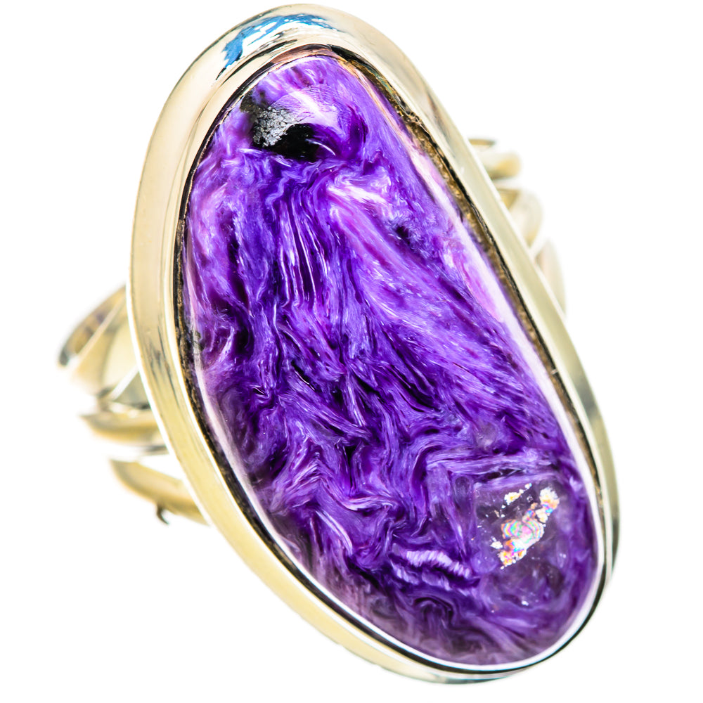 Charoite Rings handcrafted by Ana Silver Co - RING133341 - Photo 2