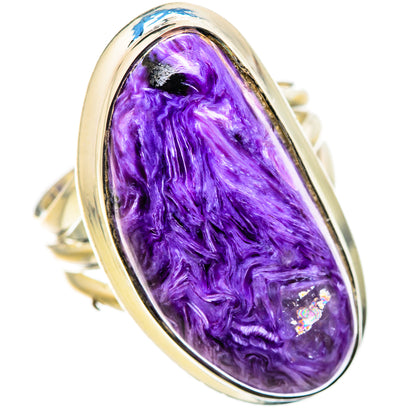 Charoite Rings handcrafted by Ana Silver Co - RING133341 - Photo 2