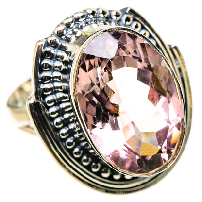 Pink Amethyst Rings handcrafted by Ana Silver Co - RING133356 - Photo 2