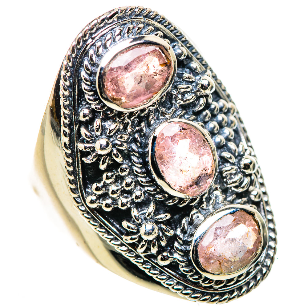 Rose Quartz Rings handcrafted by Ana Silver Co - RING133357 - Photo 2
