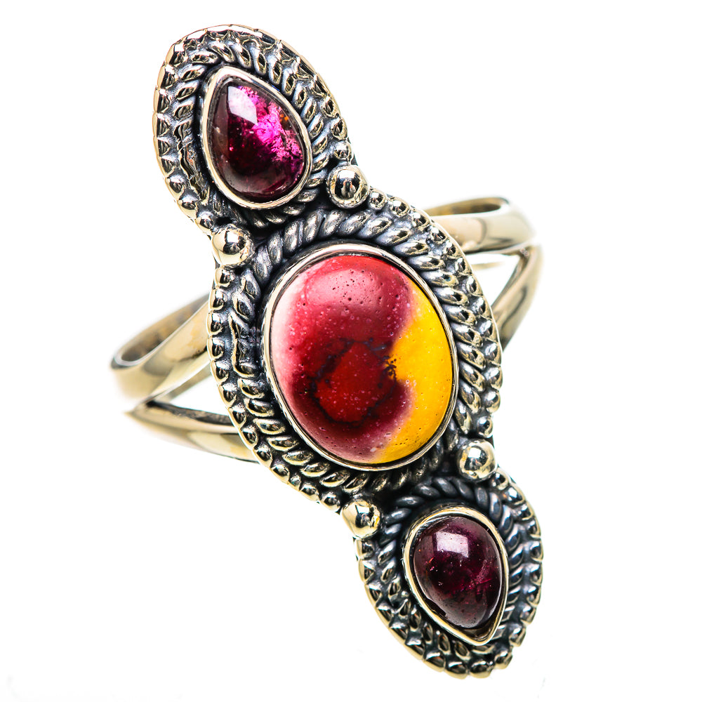Mookaite Rings handcrafted by Ana Silver Co - RING133369 - Photo 2