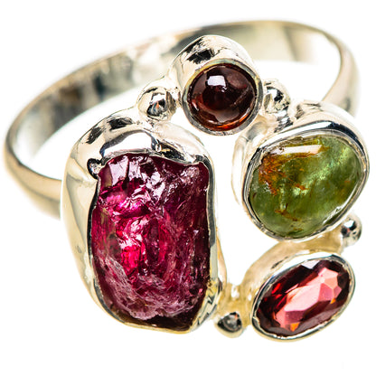 Garnet Rings handcrafted by Ana Silver Co - RING133381 - Photo 2