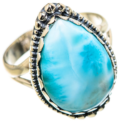 Larimar Rings handcrafted by Ana Silver Co - RING133388 - Photo 2