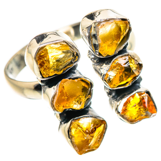 Citrine Rings handcrafted by Ana Silver Co - RING133392 - Photo 2