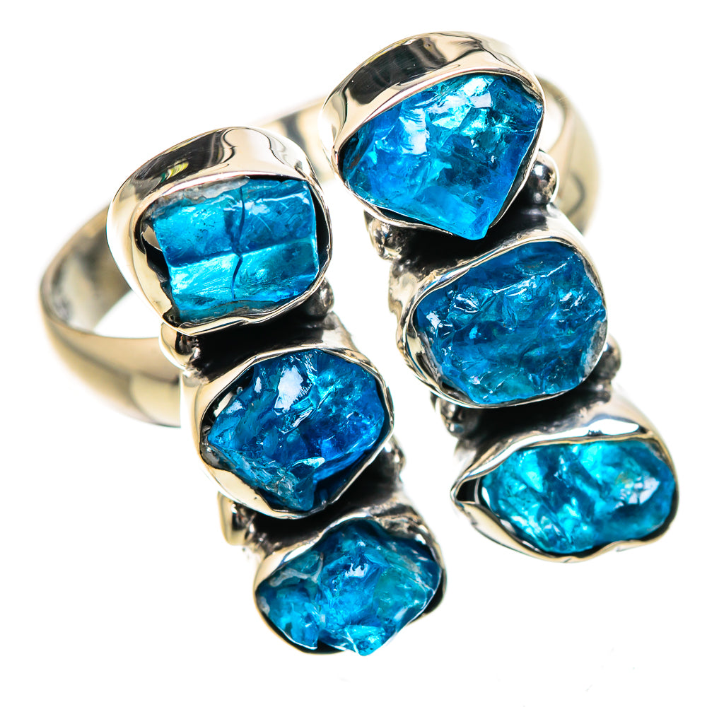 Apatite Rings handcrafted by Ana Silver Co - RING133408 - Photo 2