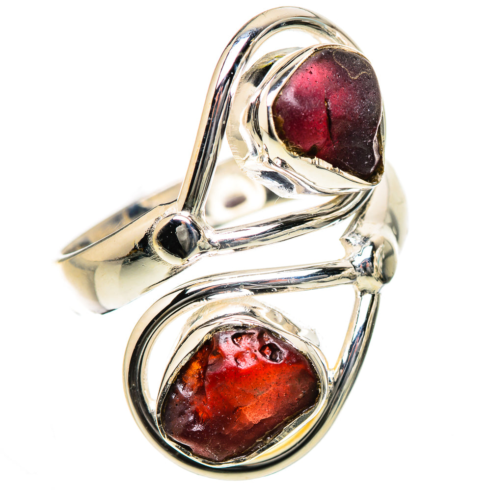 Garnet Rings handcrafted by Ana Silver Co - RING133416 - Photo 2