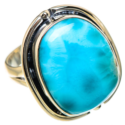 Larimar Rings handcrafted by Ana Silver Co - RING133430 - Photo 2