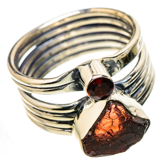 Garnet Rings handcrafted by Ana Silver Co - RING133438 - Photo 2