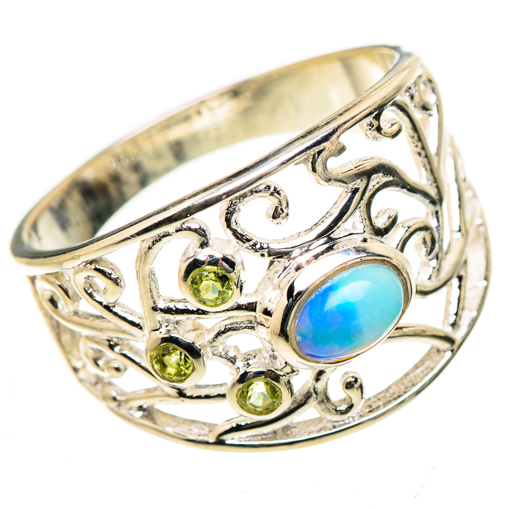 Larimar Rings handcrafted by Ana Silver Co - RING133443 - Photo 2