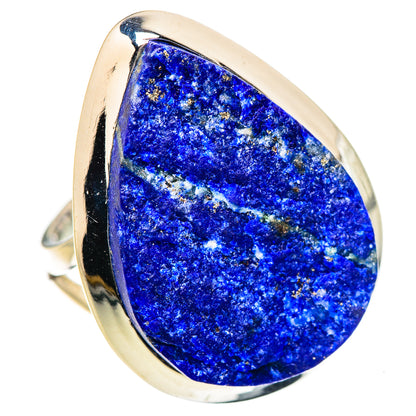 Lapis Lazuli Rings handcrafted by Ana Silver Co - RING133470 - Photo 2