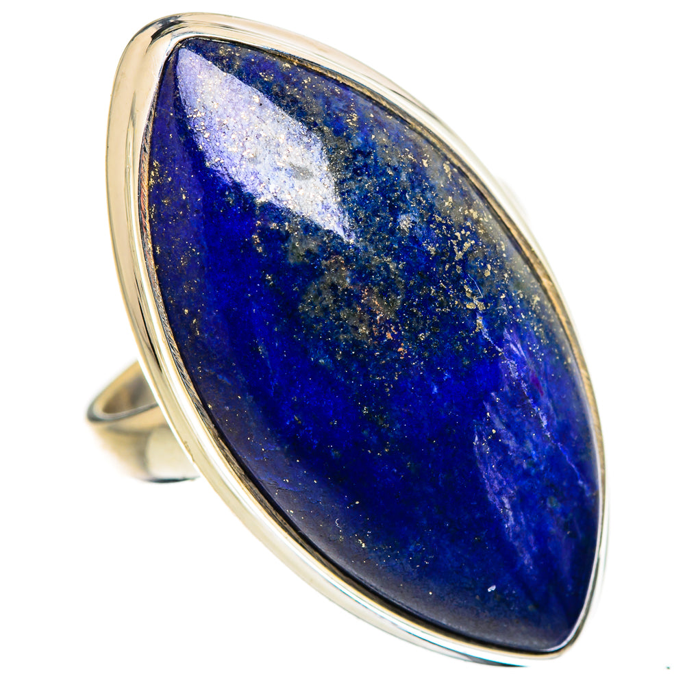 Lapis Lazuli Rings handcrafted by Ana Silver Co - RING133471 - Photo 2