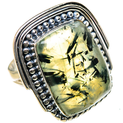 Prehnite Rings handcrafted by Ana Silver Co - RING133476 - Photo 2