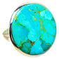 Chrysocolla Rings handcrafted by Ana Silver Co - RING133498 - Photo 2