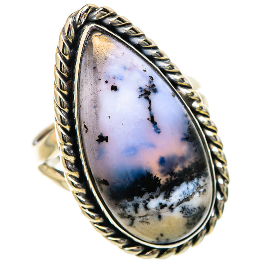Dendritic Opal Rings handcrafted by Ana Silver Co - RING133507 - Photo 2