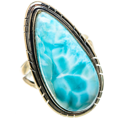 Larimar Rings handcrafted by Ana Silver Co - RING133516 - Photo 2