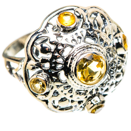 Citrine Rings handcrafted by Ana Silver Co - RING133580 - Photo 2