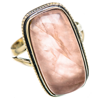 Rose Quartz Rings handcrafted by Ana Silver Co - RING133583 - Photo 2
