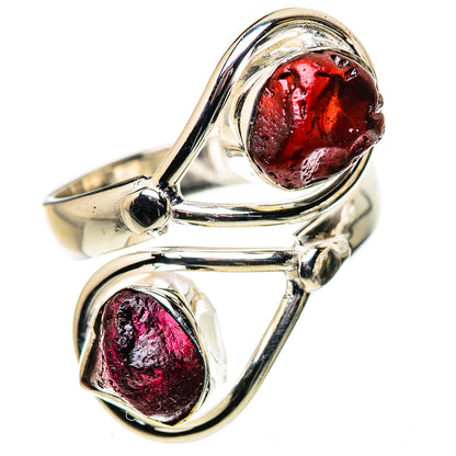 Garnet Rings handcrafted by Ana Silver Co - RING133585 - Photo 2