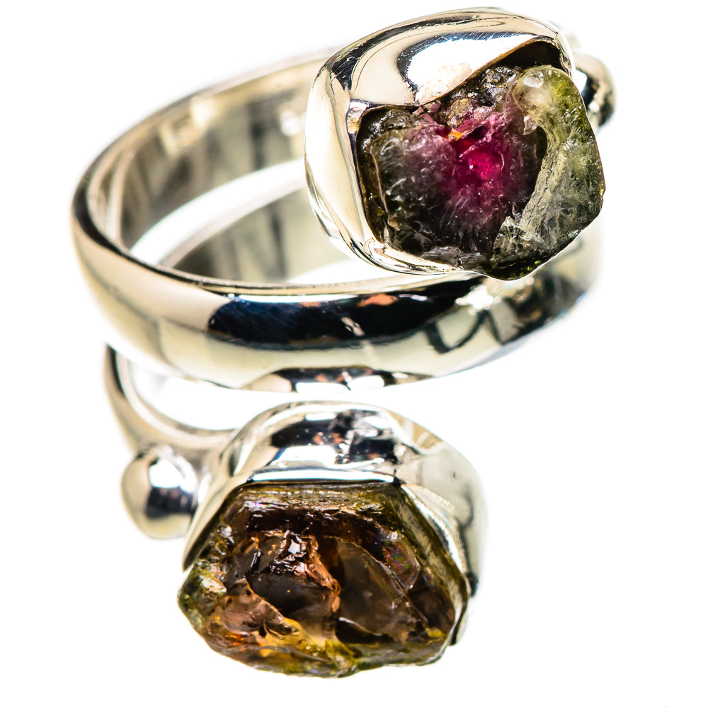 Pink Tourmaline Rings handcrafted by Ana Silver Co - RING133592 - Photo 2