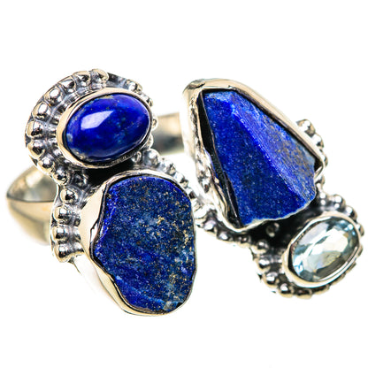 Lapis Lazuli Rings handcrafted by Ana Silver Co - RING133605 - Photo 2