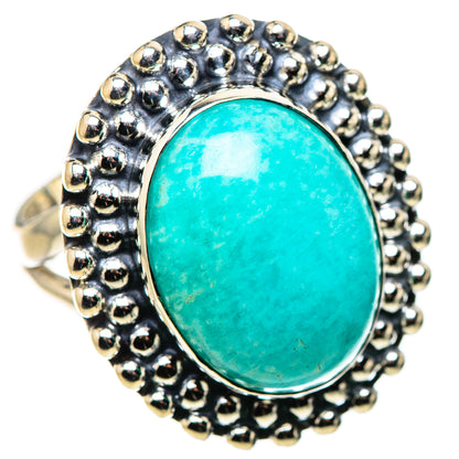 Amazonite Rings handcrafted by Ana Silver Co - RING133608 - Photo 2