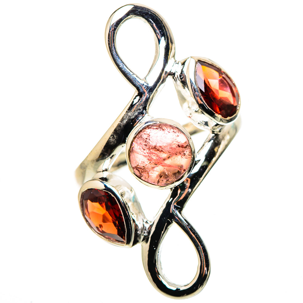 Garnet Rings handcrafted by Ana Silver Co - RING133618 - Photo 2