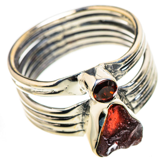 Garnet Rings handcrafted by Ana Silver Co - RING133650 - Photo 2
