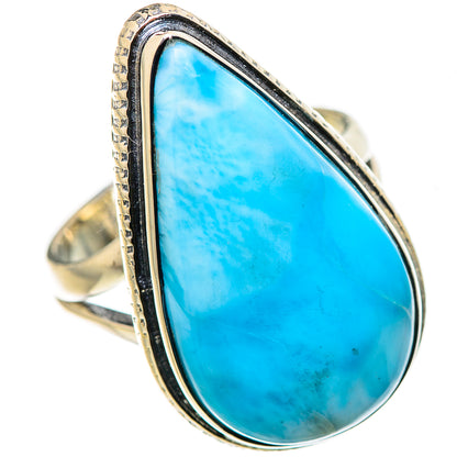 Larimar Rings handcrafted by Ana Silver Co - RING133664 - Photo 2