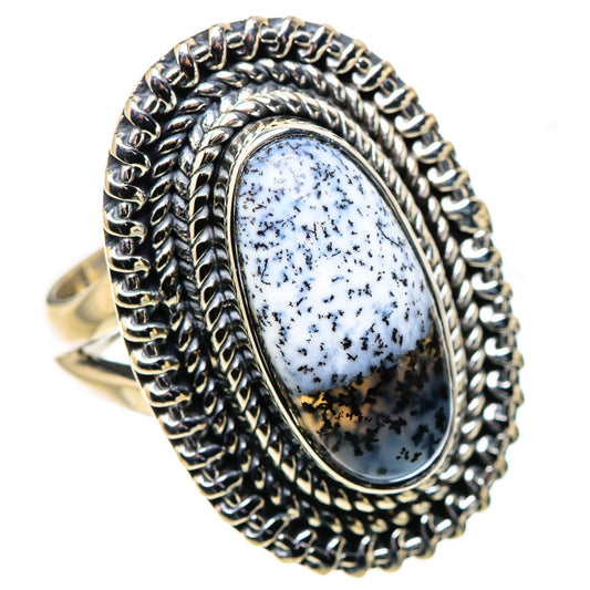 Dendritic Opal Rings handcrafted by Ana Silver Co - RING133687 - Photo 2