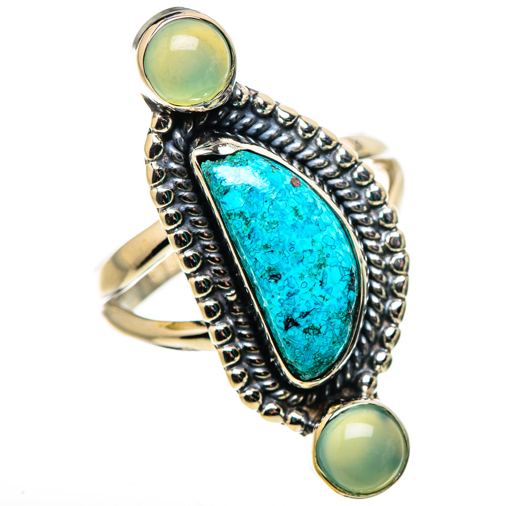 Shattuckite Rings handcrafted by Ana Silver Co - RING133693 - Photo 2