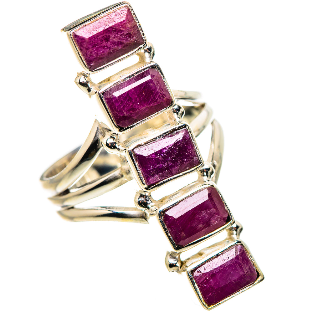 Ruby Rings handcrafted by Ana Silver Co - RING133707 - Photo 2