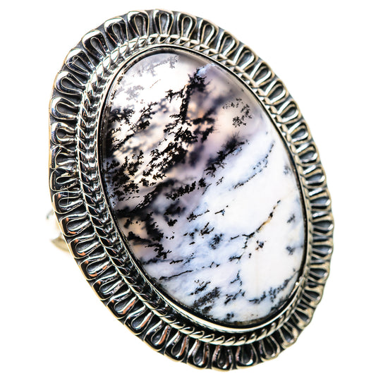 Dendritic Opal Rings handcrafted by Ana Silver Co - RING133714 - Photo 2