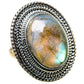 Labradorite Rings handcrafted by Ana Silver Co - RING133722 - Photo 2