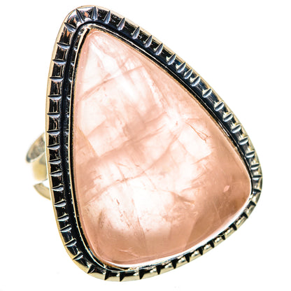 Rose Quartz Rings handcrafted by Ana Silver Co - RING133740 - Photo 2