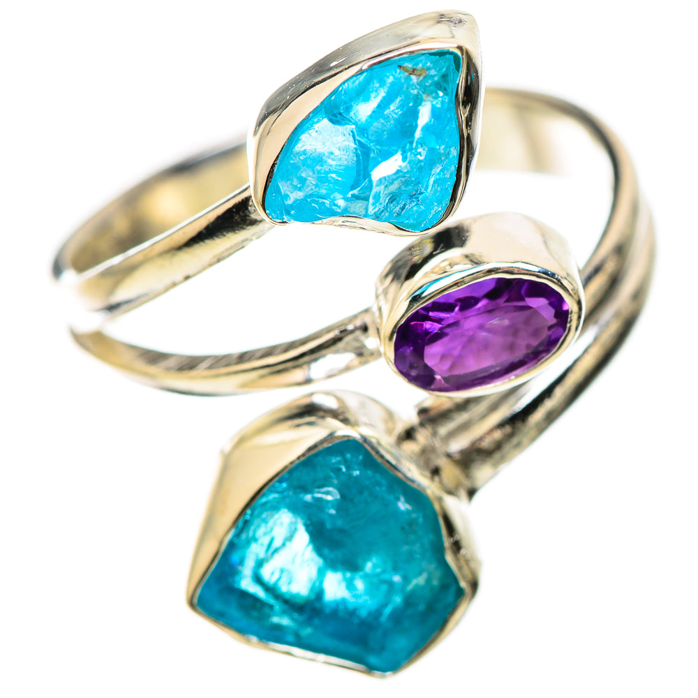 Apatite Rings handcrafted by Ana Silver Co - RING133761 - Photo 2