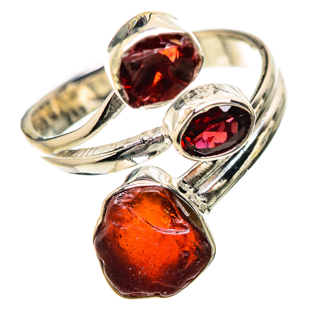 Garnet Rings handcrafted by Ana Silver Co - RING133775 - Photo 2