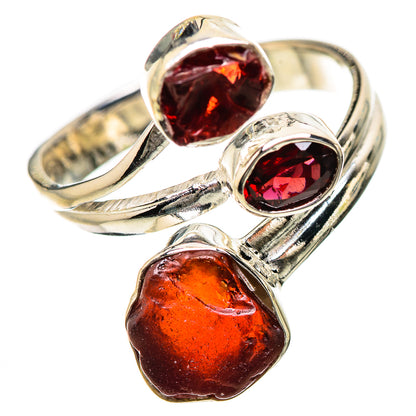 Garnet Rings handcrafted by Ana Silver Co - RING133775 - Photo 2
