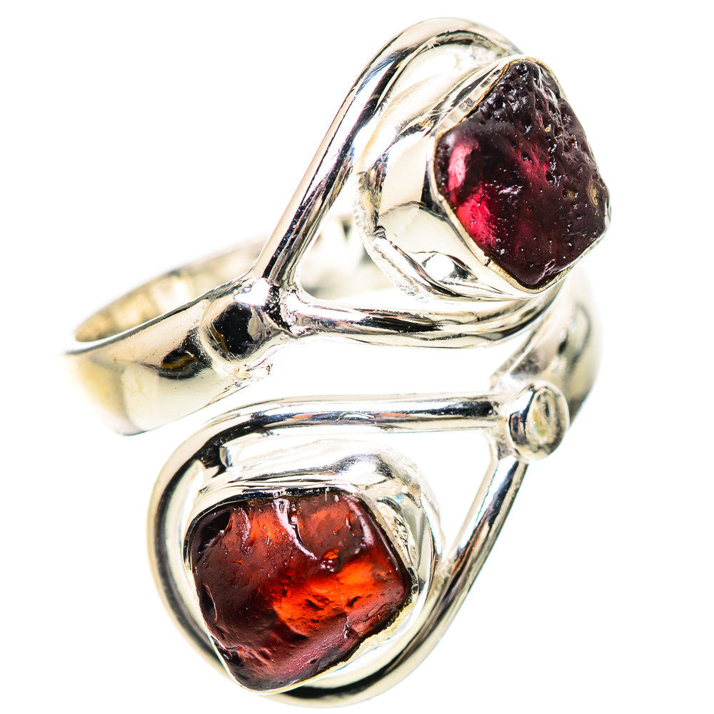 Garnet Rings handcrafted by Ana Silver Co - RING133776 - Photo 2
